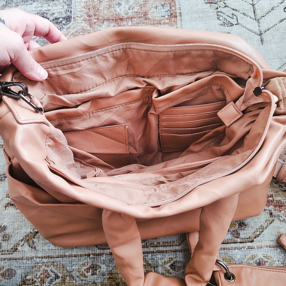 Rachel Roy multi-tier puffer bag purse - Picture 9 of 9